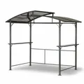 Produktbild: Leco Profi-Grillpavillon XXL mit Polycarbonat-Dach, 275 x 165 x 233 cm (L x B x H)
