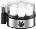 Produktbild: Rommelsbacher ER400 Eierkocher, 400 W, 1-7 Eier, edelstahl/schwarz