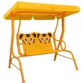 Produktbild: Vidaxl - Kinder-Hollywoodschaukel Gelb 115 x 75 x 110 cm Stoff