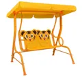 Produktbild: vidaXL Hollywoodschaukel Kinder-Hollywoodschaukel Gelb 115 x 75 x 110 cm Stoff, 1 tlg.