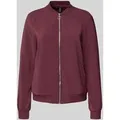 Produktbild: Vero Moda Regular Fit Blouson mit Reißverschluss Modell 'COCO' in Bordeaux, Größe M