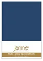 Produktbild: Janine Spannbettlaken Mako Feinjersey Classic Jersey 5007, Größe:90 x 190-100 x 200 cm, Farbe:Marine 82