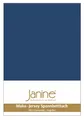 Produktbild: Janine Mako Jersey Spannbettlaken in 36 Farben 100x200 in marine