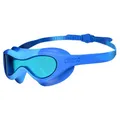 Produktbild: Arena Spider Mask Kinder Schwimmbrille blau mit blauem Glas