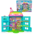 Produktbild: DREAMWORKS GABBY'S DOLLHOUSE - 15-teiliges Purrfect Party Puppenhaus Spielset im Regenbogen-Look, über 60cm mit Gabby-Figur, Möbeln und Geräuscheffekten, ab 3 Jahren