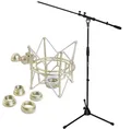 Produktbild: keepdrum Mikrofonständer mit Galgen + Multi-Mikrofonspinne