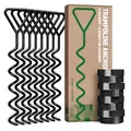 Produktbild: GardenGloss Bodenanker Trampolin Set (8 Stück) – 40cm Robuste Erdanker für Trampolin – Schraubanker zum Eindrehen zur sicheren Befestigung im Boden