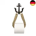 Produktbild: Vintage Toilettenpapierhalter Klopapierhalter Seil Handtuchhalte Industrie Seil