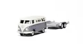 Produktbild: Carson VW T1 Bus 1:87 mit Anhänger RTR RC Auto Modell