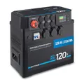 Produktbild: ECTIVE - AccuBox 120S tragbare Powerstation 1500Wh, 3000W Wechselrichter - Mobiler Stromgenerator mit LiFePO4 Batterie, Solarladeregler & vielen Anschlüssen Akku-Stromspeicher für autarke Versorgung