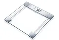 Produktbild: Sanitas Personenwaage Glas 150kg digital 100g schwarz 30x30cm SGS 06 Modell