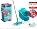 Produktbild: Leifheit Set Power CLEAN, Wischer Wischmopp Set mit Eimer und 2X Mikrofaser