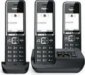 Produktbild: Gigaset COMFORT 550A trio schwarz/chrom