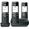 Produktbild: Gigaset COMFORT 550A trio schwarz/chrom - Schwarz