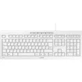 Produktbild: CHERRY Stream USB Tastatur Französisch, AZERTY Hellgrau