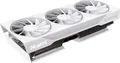 Produktbild: XFX Swift AMD Radeon RX 9070 XT Gaming White Edition, 16GB GDDR6, HDMI, 3x DP