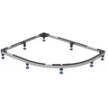 Produktbild: Kaldewei Fuß-Rahmen FR5300 Flex bis 100 x 100 cm, für Zirkon, anpassbar, für Duschwanne