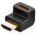 Produktbild: UGREEN HDMI-WINKELADAPTER 4K FÜR 60-HZ-TV FÜR MULTIMEDIA