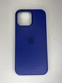Produktbild: APPLE Silikon Case mit MagSafe Backcover Apple iPhone 16 Pro Max Ultramarin