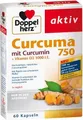 Produktbild: DOPPELHERZ Curcuma 750 Kapseln, 60 St