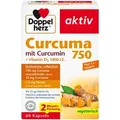 Produktbild: DOPPELHERZ Curcuma 750 Kapseln 60 St
