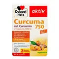 Produktbild: DOPPELHERZ Curcuma 750 Kapseln, 60 St PZN 15889806