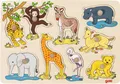 Produktbild: Steckpuzzle Afrikanische Tierkinder