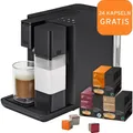 Produktbild: Tchibo Qbo MILK MASTER + 24 Kapseln Kapselmaschine Schwarz (1350 Watt)