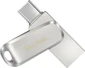Produktbild: SanDisk Ultra Dual Luxe USB-Zusatzspeicher Smartphone/Tablet Silber 64 GB USB-C (USB 3.2 Gen 1)