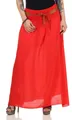 Produktbild: CLEO STYLE Maxirock Damen Rock 102 Rot