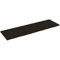 Produktbild: vidaXL Waschtischplatte Dunkelbraun 200x60x(2-4)cm Massivholz