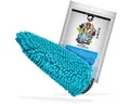 Produktbild: Nuke Guys Waschhandschuh Auto Wäsche Reinigungshandschuh Mikrofasertuch Hellblau, Fahrzeugwäsche - Waschschwamm - Zottel - Autopflege - Motorradpflege