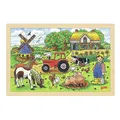 Produktbild: Goki 57891 - Einlegepuzzle - Müllers Farm