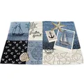 Produktbild: Sander Gobelin Platzset Tischset Motiv Sailor Patch 32 x 48 cm maritim