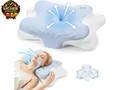 Produktbild: Ergonomisches Nackenkissen Memory Foam Kopfkissen für Rücken-, Seiten- und B