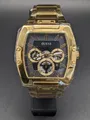 Produktbild: GUESS GW0456G1 Herrenuhr Trend Casual Armbanduhr Wasserdicht 43 mm gold