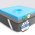 Produktbild: 2-in-1 Komfort Topper - Duo Matratzen-Topper mit Gel-Memory-Schaum