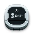 Produktbild: Weber iGrill 3 Smartes Grillthermometer mit Bluetooth/Kompatibel mit Genesis II, Spirit II und Genesis II LX über die Weber iGrill App, LED-Display, 250 h Batterielaufzeit, 5,6 x 6,6 x 6,4 cm