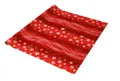 Produktbild: SIGEL GP113 Weihnachts-Geschenkpapier rot/silber, 1 Rolle 5m x 70cm, 