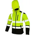 Produktbild: Softshelljacke Arbeitsjacke Warnschutz Jacke Warnjacke Softshell Jacke SOFTREF gelb L - Gelb - L