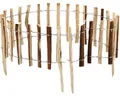 Produktbild: Beeteinfassung, Mini-Roll-Beetkante Haselnuss 200 x 28 cm natur