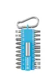 Produktbild: Bosch 21-teiliges Schrauberbit-Set mit Snap-hook, Hellblau Farbe: blau