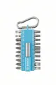 Produktbild: BOSCH 21-teiliges Schrauberbit-Set mit Snap-hook, Hellblau