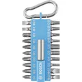Produktbild: Bosch Bit Set mit Karabiner - Bitset und Bithalter, Bitsatz 21-teilig