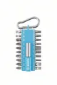 Produktbild: Bosch 21-teiliges Schrauberbit-Set mit Snap-hook, Hellblau