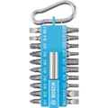 Produktbild: 21-teiliges Schrauberbit-Set mit Snap-hook, Hellblau