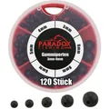 Produktbild: Paradox Fishing Gummiperlen Angeln Set 3-8mm 120 Stück Schnurstopper Angeln ✅