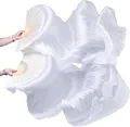 Produktbild: Hitopin 1 Paar Bauchtanzfächer aus Seide, Schleier für chinesischen Tanz, 180 cm Länge, Tanzfächer, Requisiten, Seidenfächer, Bauchtanz-Fächer, Schleier, Tänzerin, Praxis, langer Nachahmungstanz