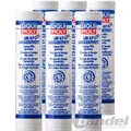 Produktbild: 6x 400 GRAMM LIQUI MOLY 3520 LM47 MoS2 LANGZEITFETT MEHRZWECKFETT GRAPHITFETT