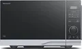Produktbild: Sharp YC-PS234AE-S Mikrowelle 23L silber (YC-PS234AE-S)